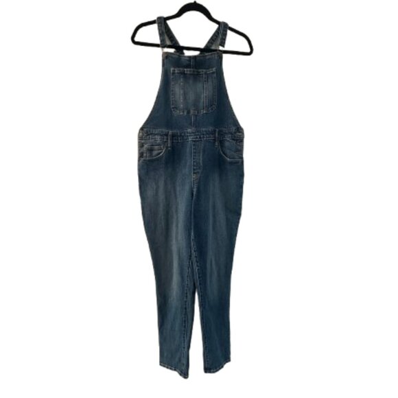 UNIVERSAL THREAD Classic Denim Overalls Jumpsuit Size 10/30 - Picture 1 of 10